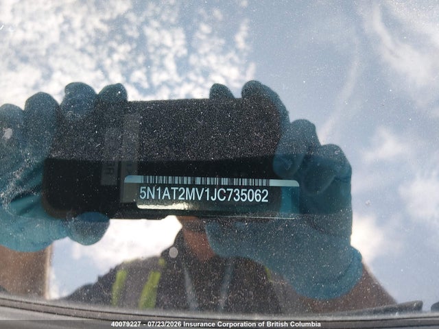 40079227 :رقم المزاد ، 5N1AT2MV1JC735062 vin ، 2018 Nissan Rogue Sv/sl مزاد بيع