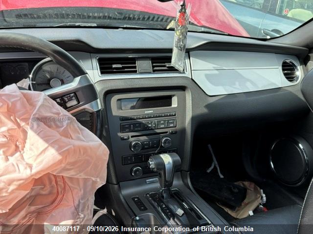 Продажа на аукционе авто 2010 Ford Mustang, vin: 1ZVBP8AN7A5103575, номер лота: 40087117