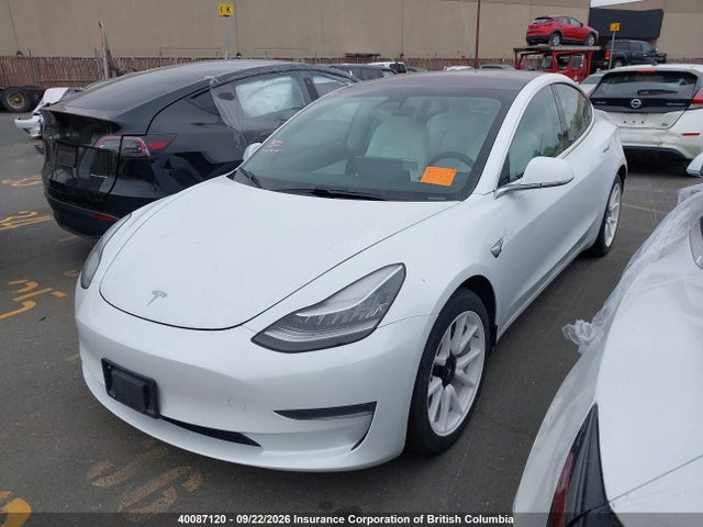 Продаж на аукціоні авто 2018 Tesla Model 3 Long Range/performance, vin: 5YJ3E1EB5JF107952, номер лоту: 40087120