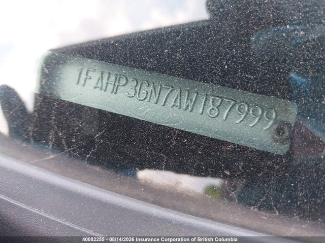 Продажа на аукционе авто 2010 Ford Focus Ses, vin: 1FAHP3GN7AW187999, номер лота: 40082255
