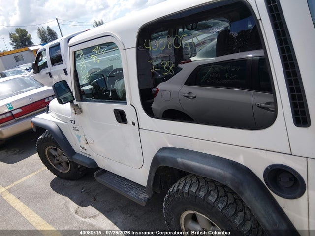 Aukcja sprzedaży 1997 Jeep Wrangler / Tj Sport, vin: 1J4FY19S0VP528448, numer aukcji: 40080515