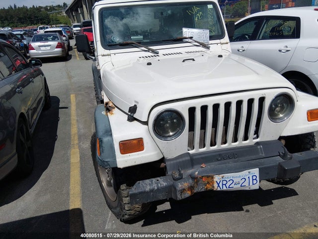 Aukcja sprzedaży 1997 Jeep Wrangler / Tj Sport, vin: 1J4FY19S0VP528448, numer aukcji: 40080515