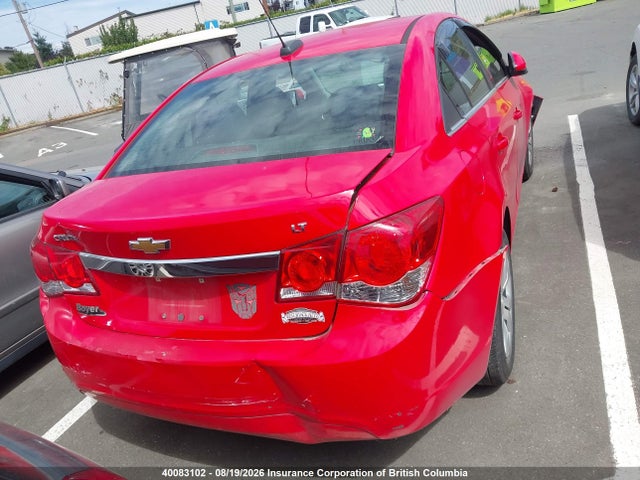 Продажа на аукционе авто 2015 Chevrolet Cruze Lt, vin: 1G1PC5SB1F7169714, номер лота: 40083102