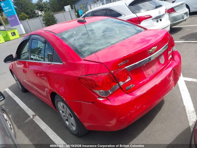 Продажа на аукционе авто 2015 Chevrolet Cruze Lt, vin: 1G1PC5SB1F7169714, номер лота: 40083102