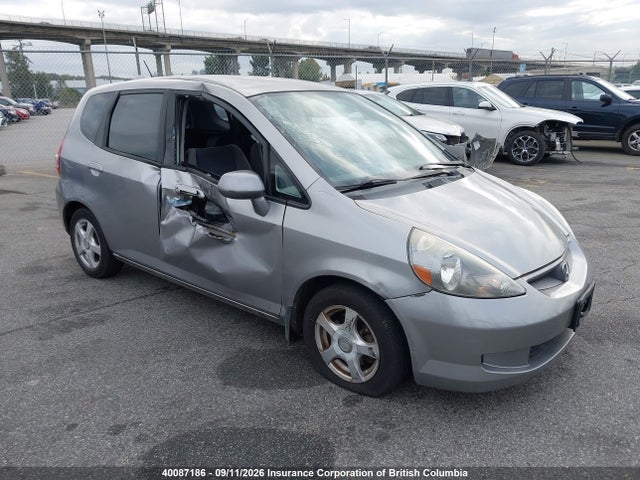 2007 Honda Fit მანქანა იყიდება აუქციონზე, vin: JHMGD38427S819536, აუქციონის ნომერი: 40087186