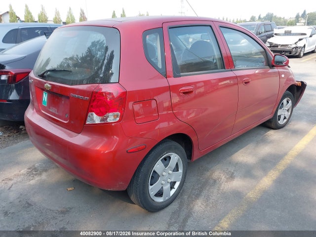 40082900 :رقم المزاد ، KL1TD69666B653352 vin ، 2006 Chevrolet Aveo Ls مزاد بيع