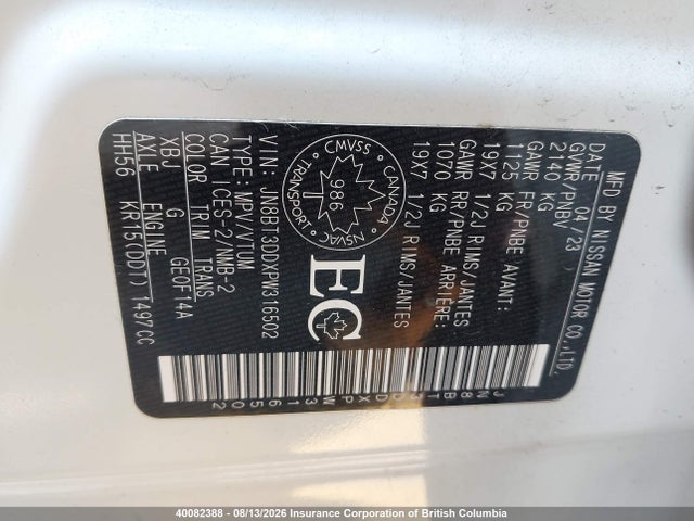 Nissan Rogue Platinum 2023 JN8BT3DDXPW316502 Image 9