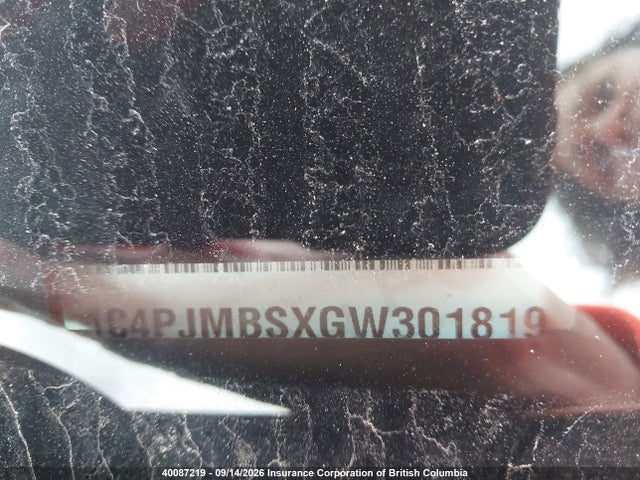 1C4PJMBSXGW301819 Jeep Cherokee Trailhawk