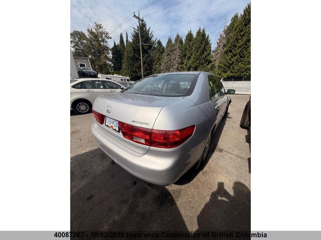 Aukcja sprzedaży 2005 Honda Accord Ex, vin: 1HGCM56615A809598, numer aukcji: 40087227