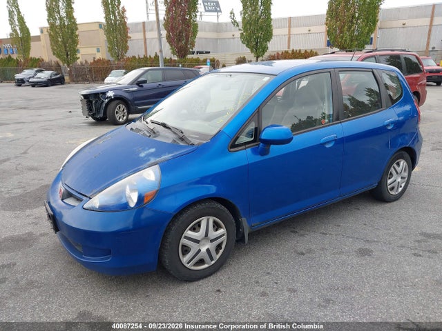 2007 Honda Fit მანქანა იყიდება აუქციონზე, vin: JHMGD38457S818493, აუქციონის ნომერი: 40087254