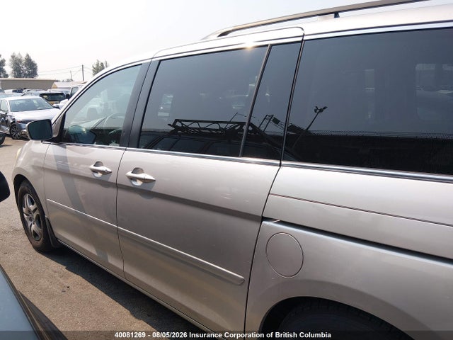 40081269 :رقم المزاد ، 5FNRL38687B502453 vin ، 2007 Honda Odyssey Exl مزاد بيع