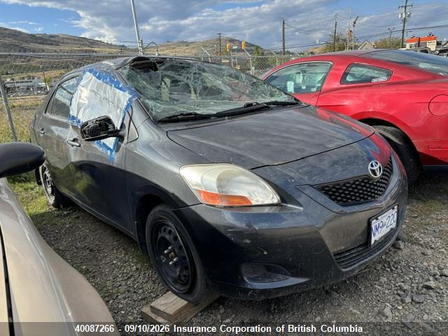 40087266 :رقم المزاد ، JTDBT923591297673 vin ، 2009 Toyota Yaris مزاد بيع