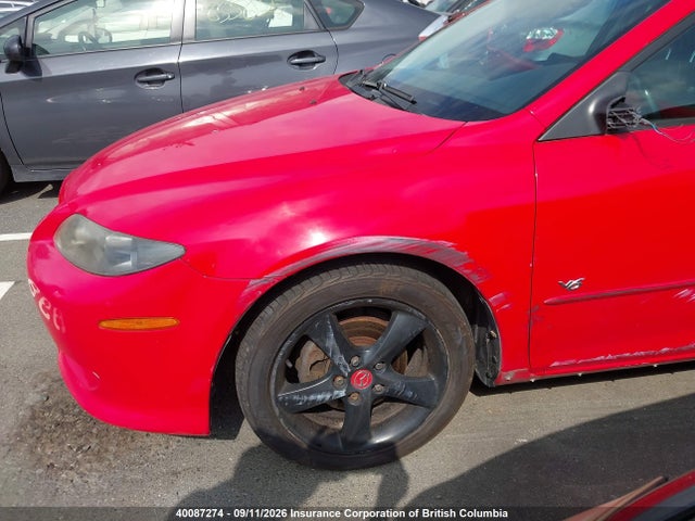 Aukcja sprzedaży 2004 Mazda Mazda6 Gs-v6/gt-v6, vin: 1YVHP85D145N77647, numer aukcji: 40087274