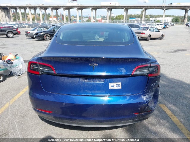 5YJ3E1EA1NF208080 Tesla MODEL 3