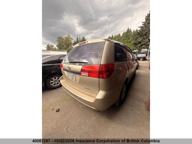 2005 Toyota Sienna Ce მანქანა იყიდება აუქციონზე, vin: 5TDZA29C35S225949, აუქციონის ნომერი: 40087287