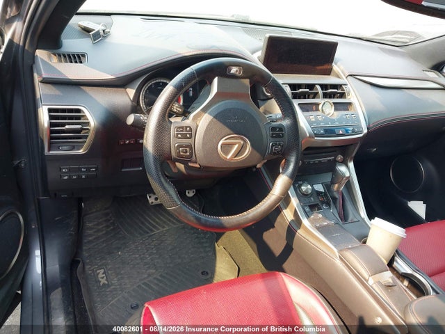 2019 Lexus Nx 300 Base/300 F Sport მანქანა იყიდება აუქციონზე, vin: JTJBARBZ4K2204648, აუქციონის ნომერი: 40082601