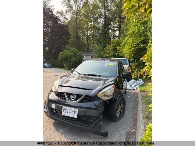 2015 Nissan Micra მანქანა იყიდება აუქციონზე, vin: 3N1CK3CPXFL208872, აუქციონის ნომერი: 40087326