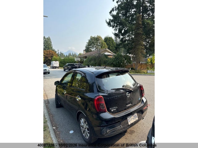 2015 Nissan Micra მანქანა იყიდება აუქციონზე, vin: 3N1CK3CPXFL208872, აუქციონის ნომერი: 40087326