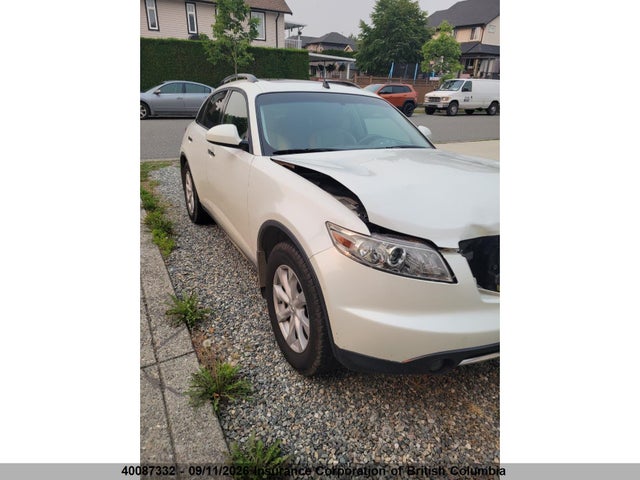 2006 Infiniti Fx35 მანქანა იყიდება აუქციონზე, vin: JNRAS08U06X104817, აუქციონის ნომერი: 40087332