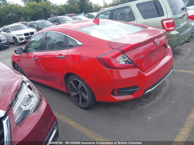 Honda Civic Touring 2018 2HGFC1F99JH100058 Image 3