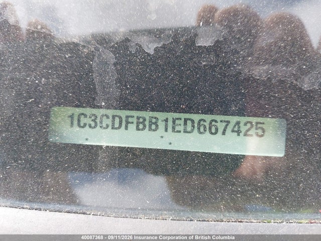 40087368 :رقم المزاد ، 1C3CDFBB1ED667425 vin ، 2014 Dodge Dart Sxt مزاد بيع