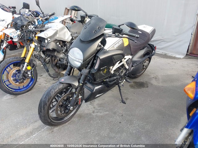 Продаж на аукціоні авто 2013 Ducati Diavel, vin: ZDM13BLW4DB011914, номер лоту: 40083655