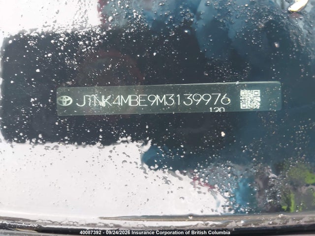 Toyota Corolla 2021 JTNK4MBE9M3139976 Image 19