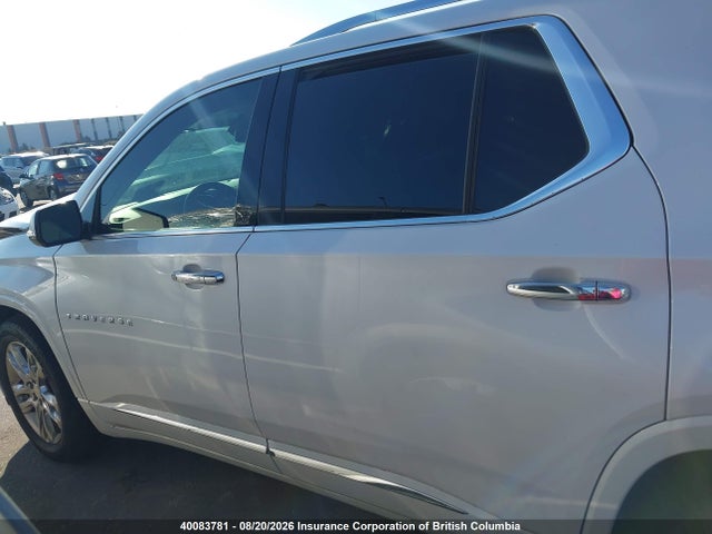 2018 Chevrolet Traverse High Country მანქანა იყიდება აუქციონზე, vin: 1GNEVKKW3JJ110175, აუქციონის ნომერი: 40083781