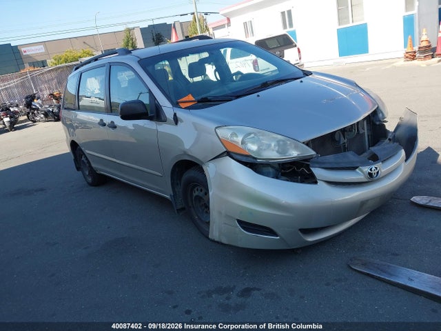 Продажа на аукционе авто 2008 Toyota Sienna Ce, vin: 5TDZK29C78S122910, номер лота: 40087402