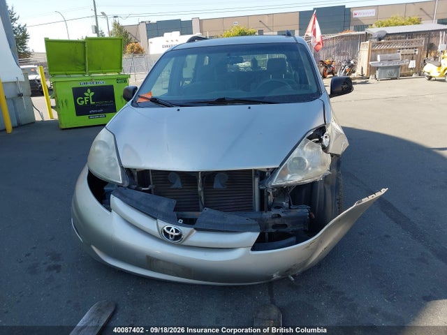 Продажа на аукционе авто 2008 Toyota Sienna Ce, vin: 5TDZK29C78S122910, номер лота: 40087402