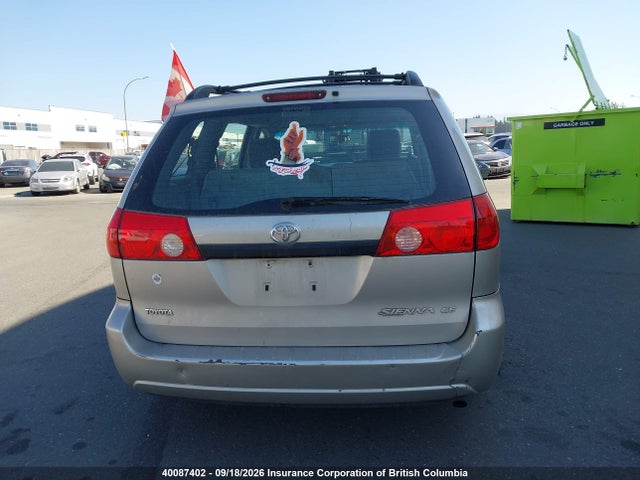 Продажа на аукционе авто 2008 Toyota Sienna Ce, vin: 5TDZK29C78S122910, номер лота: 40087402