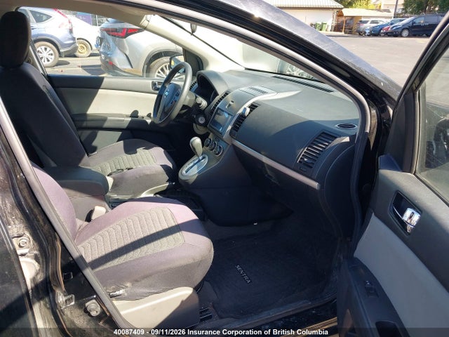 2012 Nissan Sentra 2.0 S მანქანა იყიდება აუქციონზე, vin: 3N1AB6AP0CL608446, აუქციონის ნომერი: 40087409