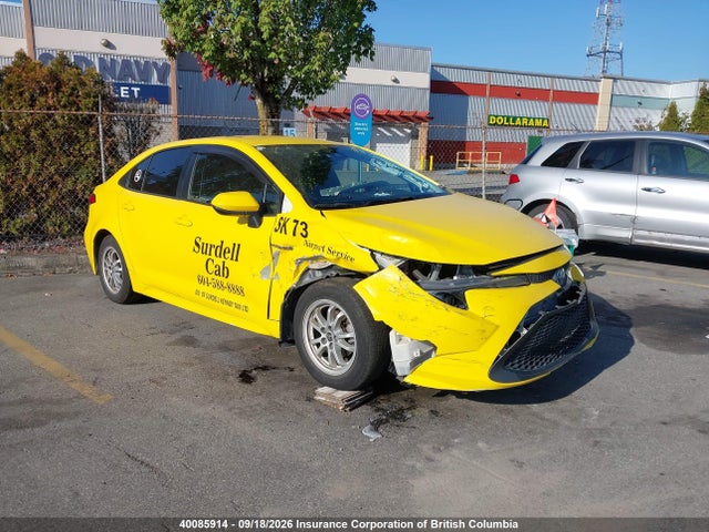 2021 Toyota Corolla მანქანა იყიდება აუქციონზე, vin: JTDBBMBE7MJ032933, აუქციონის ნომერი: 40085914