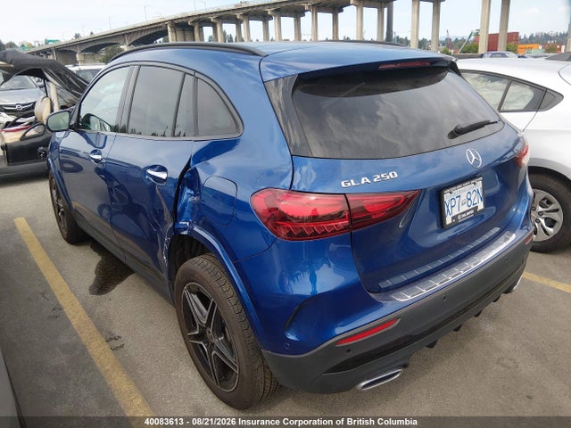 40083613 :رقم المزاد ، W1N4N4HB4SJ649371 vin ، 2025 Mercedes-benz Gla 250 4matic مزاد بيع