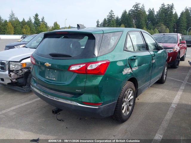 Продажа на аукционе авто 2018 Chevrolet Equinox Ls, vin: 2GNAXREV3J6180616, номер лота: 40086725