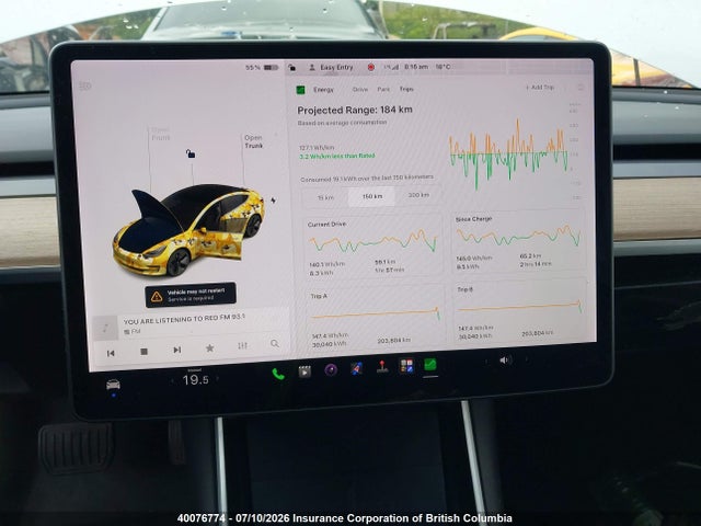 5YJ3E1EA7LF794281 Tesla MODEL 3
