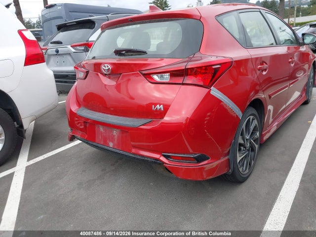 Aukcja sprzedaży 2017 Toyota Corolla Im, vin: JTNKARJE6HJ550938, numer aukcji: 40087486