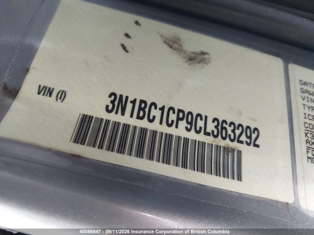 Продаж на аукціоні авто 2012 Nissan Versa S/sl, vin: 3N1BC1CP9CL363292, номер лоту: 40086647