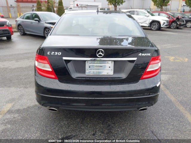 Aukcja sprzedaży 2009 Mercedes-benz C 230 4matic, vin: WDDGF85X49F242761, numer aukcji: 40087550