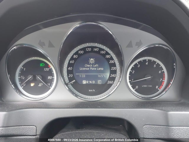 Aukcja sprzedaży 2009 Mercedes-benz C 230 4matic, vin: WDDGF85X49F242761, numer aukcji: 40087550