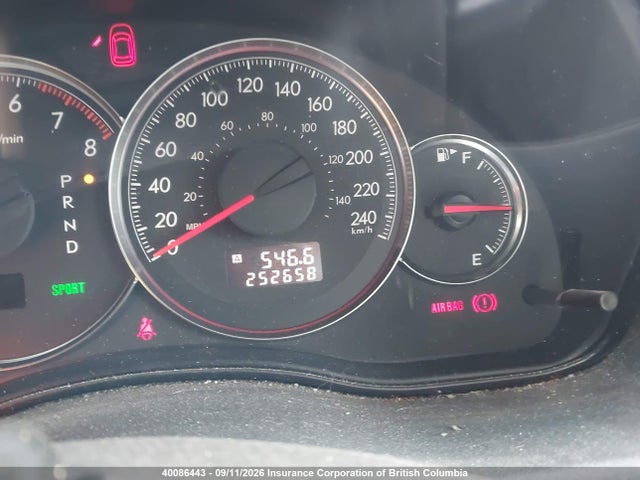 2009 Subaru Outback 2.5i მანქანა იყიდება აუქციონზე, vin: 4S4BP61C097319401, აუქციონის ნომერი: 40086443