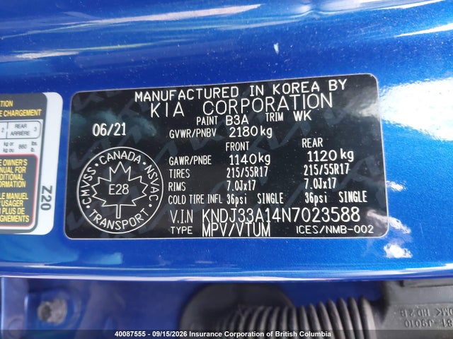 KIA Soul 2022 KNDJ33A14N7023588 Image 9