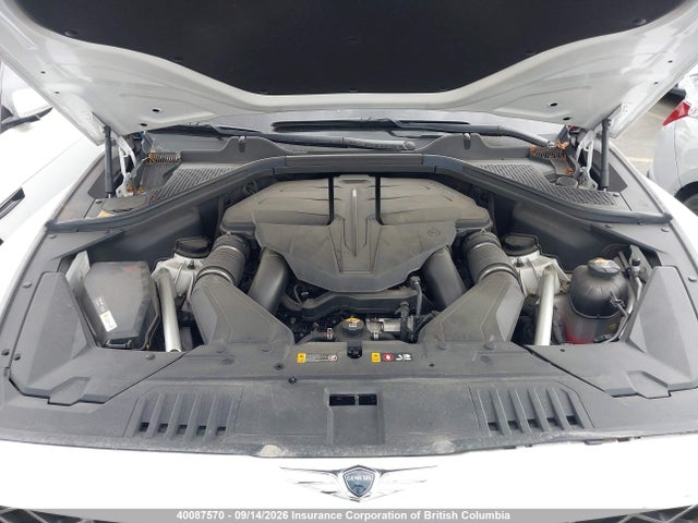 2023 Genesis Gv80 მანქანა იყიდება აუქციონზე, vin: KMUHCESC0PU110285, აუქციონის ნომერი: 40087570
