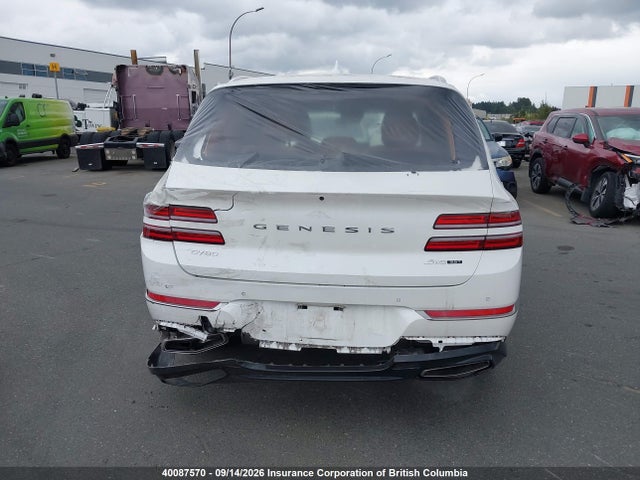 2023 Genesis Gv80 მანქანა იყიდება აუქციონზე, vin: KMUHCESC0PU110285, აუქციონის ნომერი: 40087570