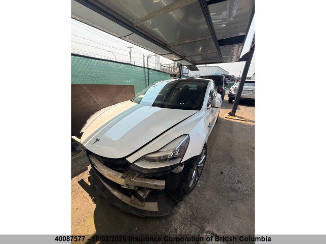 Auction sale of the 2020 Tesla Model 3, vin: 5YJ3E1EA6LF738610, lot number: 40087577