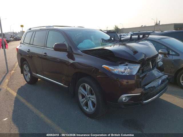 Продаж на аукціоні авто 2013 Toyota Highlander Plus/se, vin: 5TDBK3EH2DS218575, номер лоту: 40082410