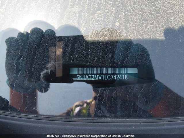 Продаж на аукціоні авто 2020 Nissan Rogue S/sl/sv, vin: 5N1AT2MV1LC742418, номер лоту: 40082733