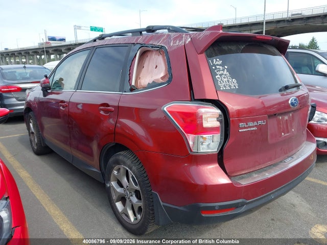 Продаж на аукціоні авто 2017 Subaru Forester 2.5i Touring, vin: JF2SJEUC0HH486265, номер лоту: 40086796