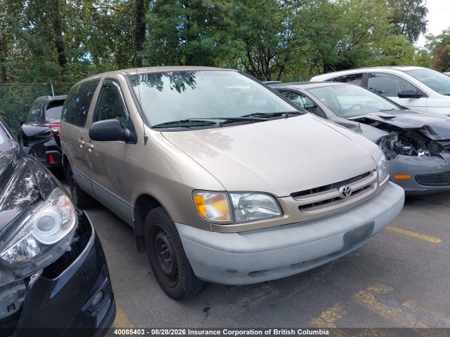 Продаж на аукціоні авто 2000 Toyota Sienna Ce, vin: 4T3ZF19CXYU186159, номер лоту: 40085403