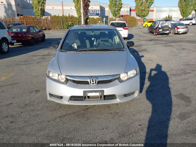 Aukcja sprzedaży 2009 Honda Civic, vin: 2HGFA16439H109876, numer aukcji: 40087624